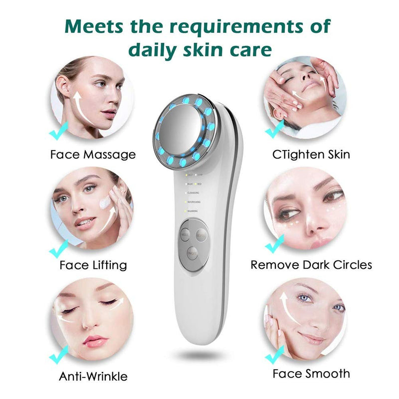 Facial Massager Skin Care Tools 7 In 1