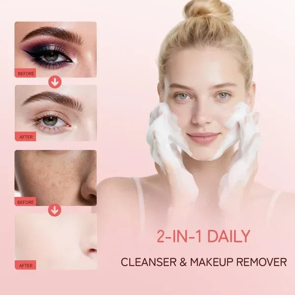 Niacinamide Whitening & Fade Spots Face Wash (Double-Tube)