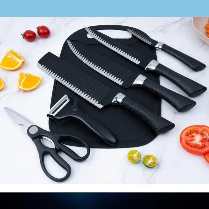 KUNZHISHENG 6-Piece Kitchen Knife Set