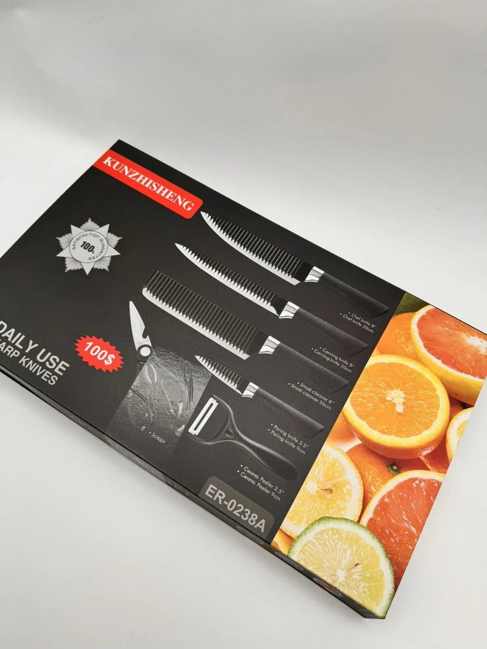 KUNZHISHENG 6-Piece Kitchen Knife Set