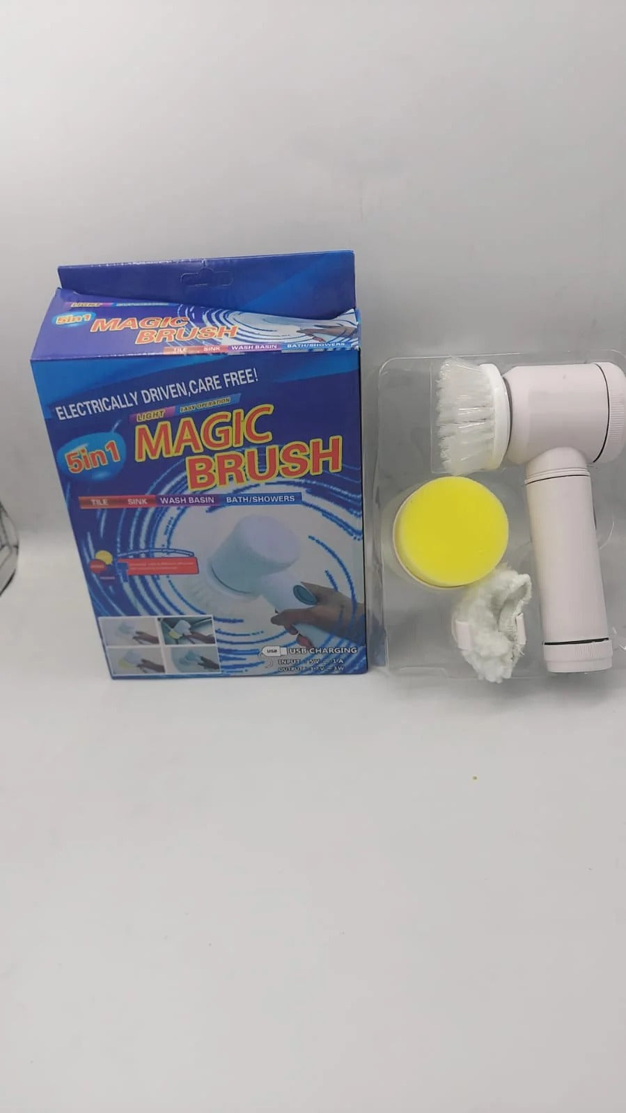 Electric Cleaning Brush (5-in-1)