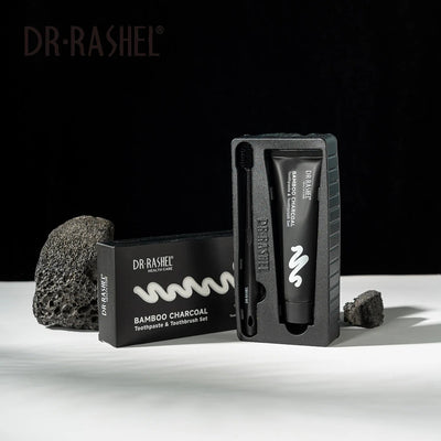 Bamboo Charcoal Toothpaste & Toothbrush Set